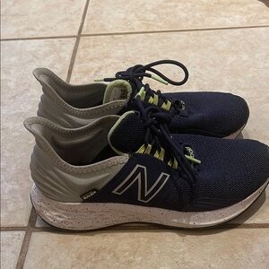 New Balance Navy and Gray Sneakers